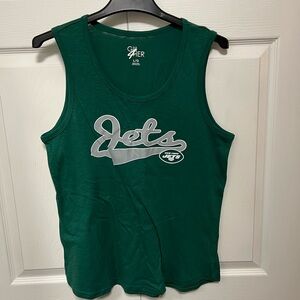G-III Official NFL Green Jets Women's Tank Top by G-III Sports | Size LG